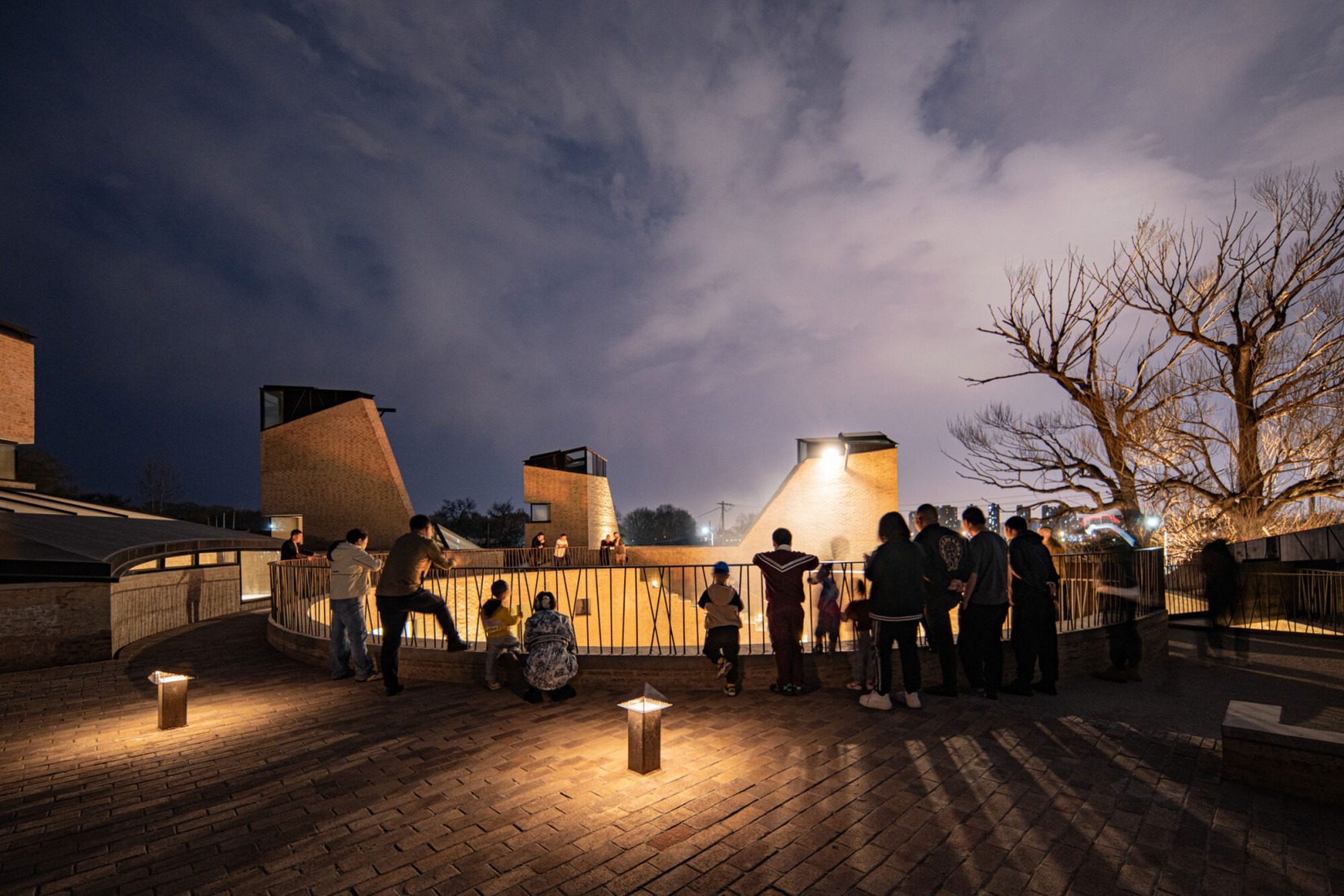 The centre's courtyard doubles as a venue for performances and communal events, encouraging everyday connection and attracting visitors from the nearby regional capital Hohhot. Photograph courtesy by Aga Khan Trust for Culture / Dou Yujun (photographer).