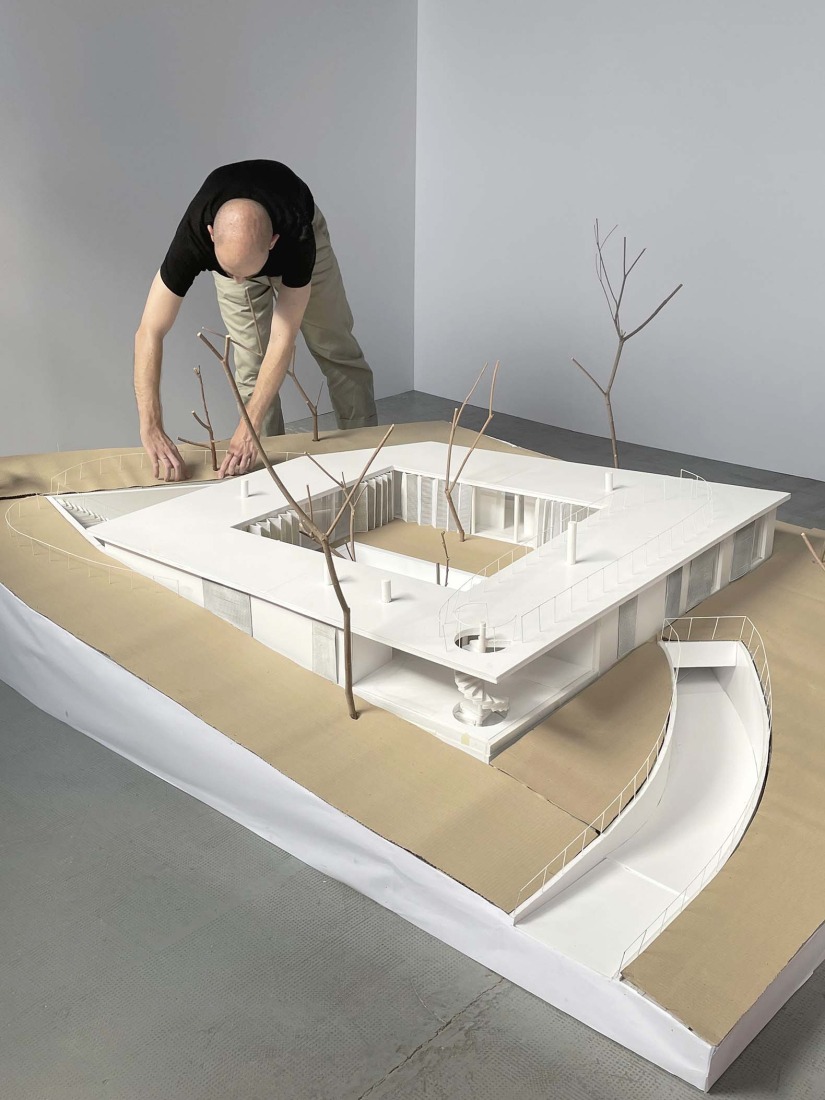 Maqueta. Casa patio por Arquitectura-G. 