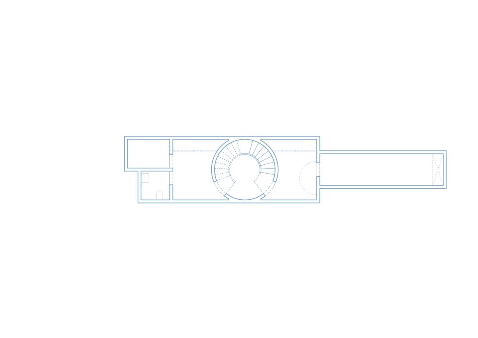 Basement floor plan. House II in a Quinta de Recreio by Arquitectura-G. 