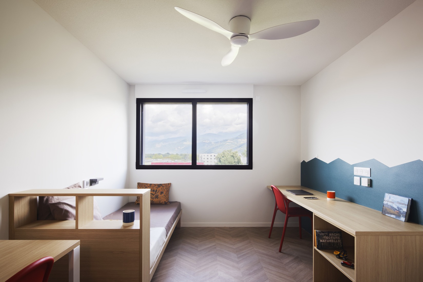 Residencia de estudiantes Joséphine Baker por Ateliers A+ y Atelier Métis. Fotografía por Camille Gharbi.