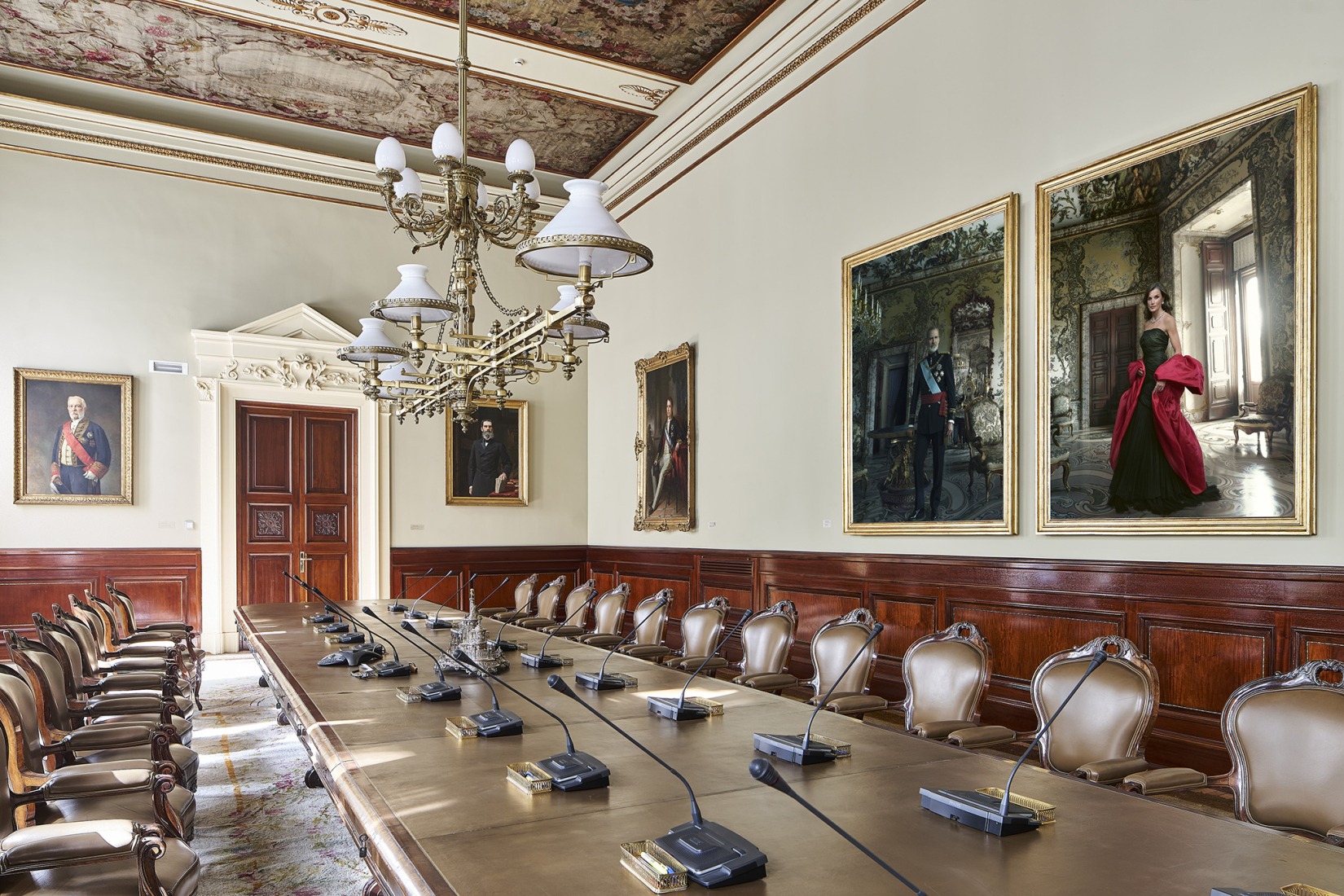 Consejo de Gobierno. Fotografía cortesía por El Banco de España.