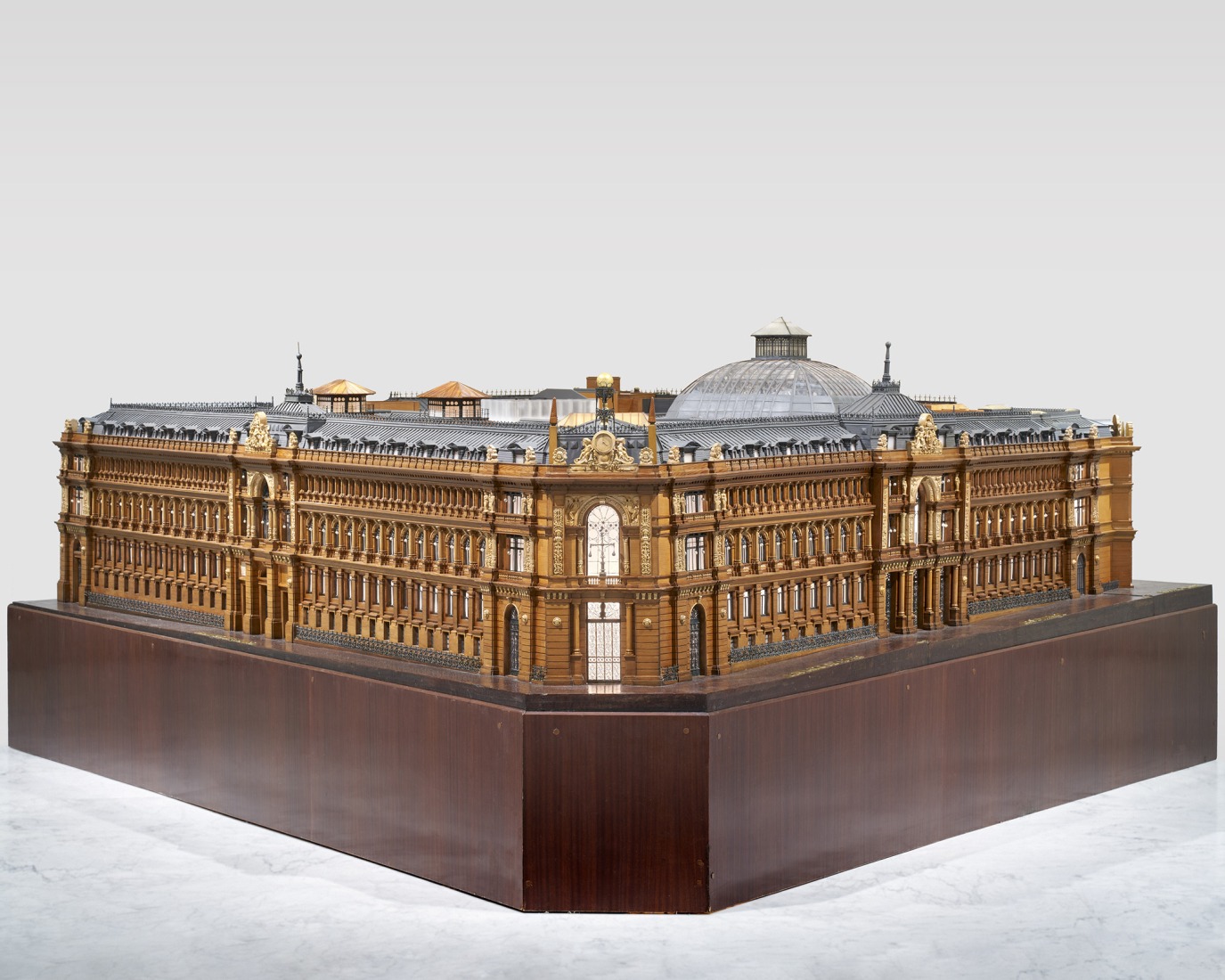 Maqueta. Fotografía cortesía por El Banco de España.