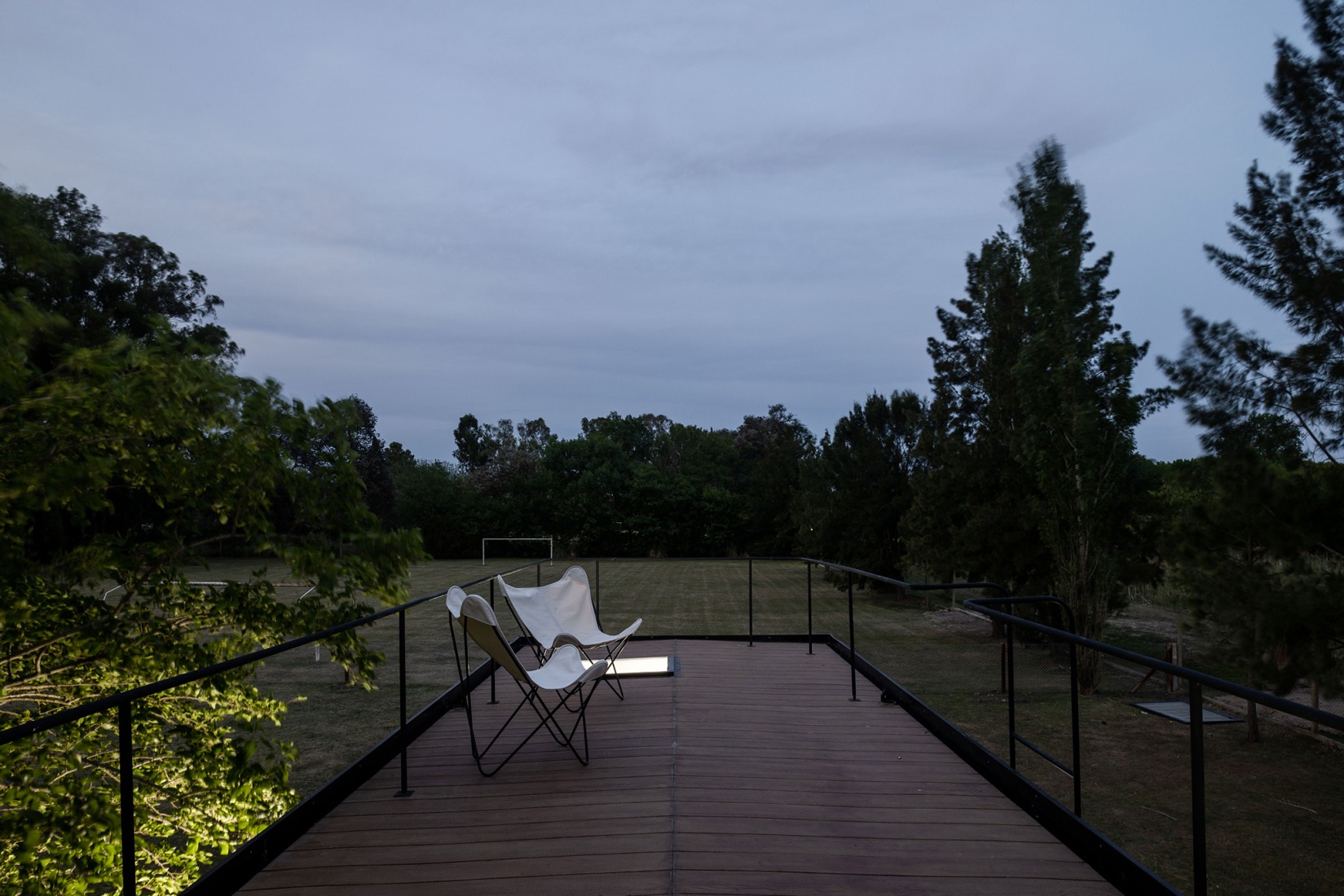 Minimal house in La Plata by Estudio Borrachia. Photograph by Luis Barandiaran.
