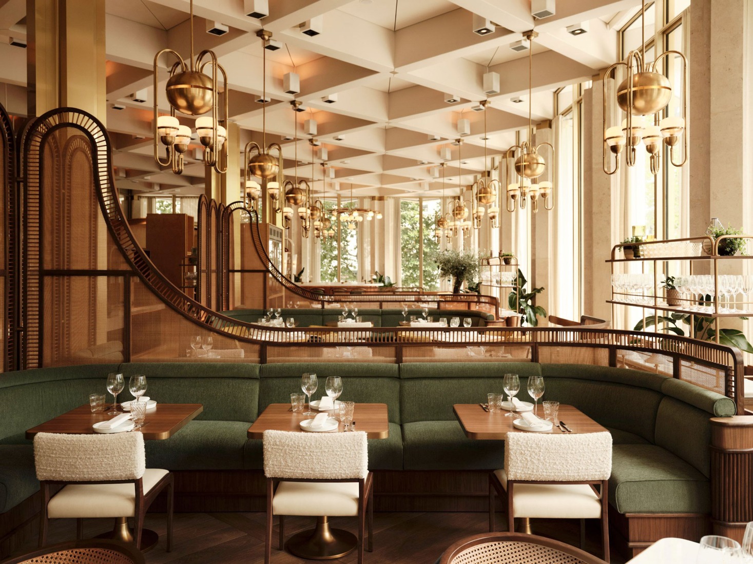 Interior design. 30 Grosvenor Square by Joseph Dirand. Photograph by Ben Anders. Image courtesy of The Chancery Rosewood / Rosewood Hotels & Resorts