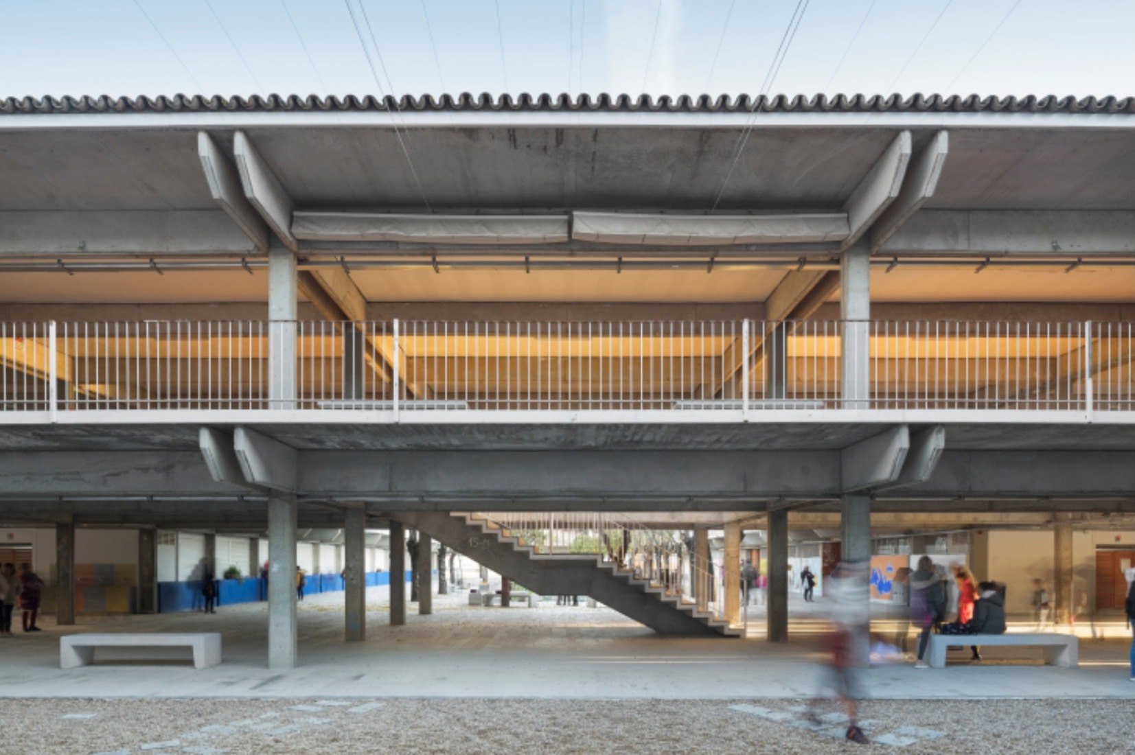 Aljarafe School by Fernando Higueras and Antonio Miró. Photograph by Juanca Lagares.