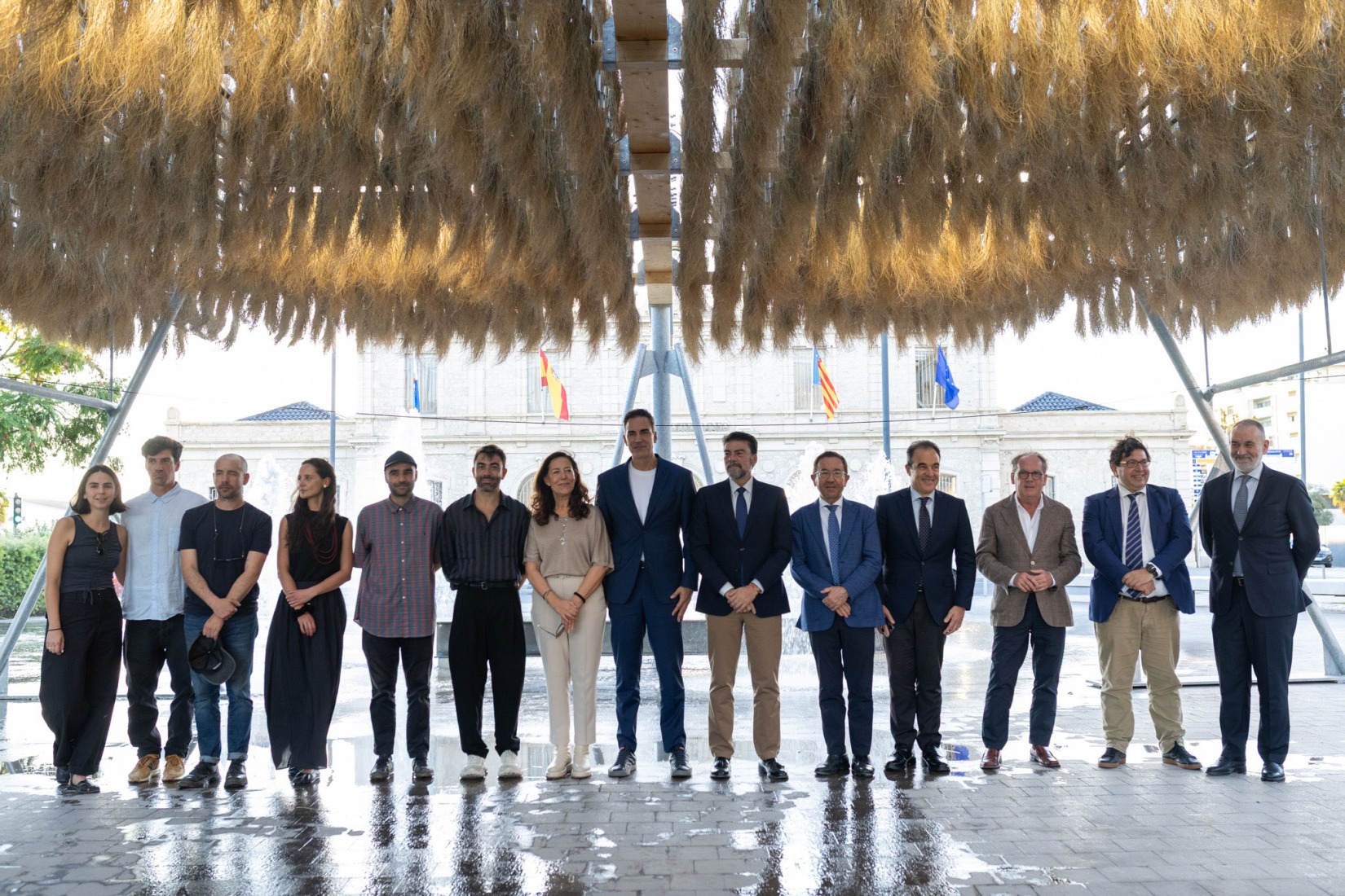 Temporary Pavilion Espartal TAC! 2025 by ELE Arkitektura, GA Estudio, Florencia Galecio and Juan Gubbins. Photograph by Simone Marcolin.  Temporary Pavilion Espartal TAC! 2025 by ELE Arkitektura, GA Estudio, Florencia Galecio and Juan Gubbins. Photograph by Simone Marcolin.