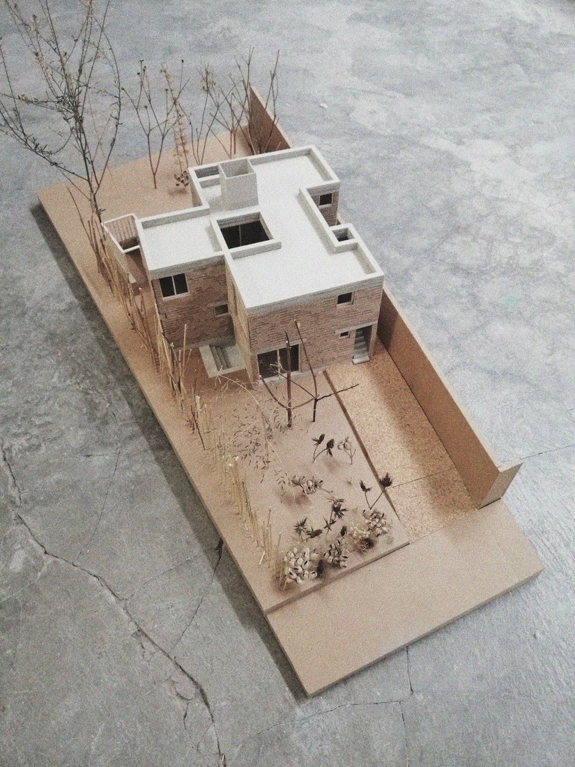 Maqueta. Casa Finlandia por Escobedo Soliz.