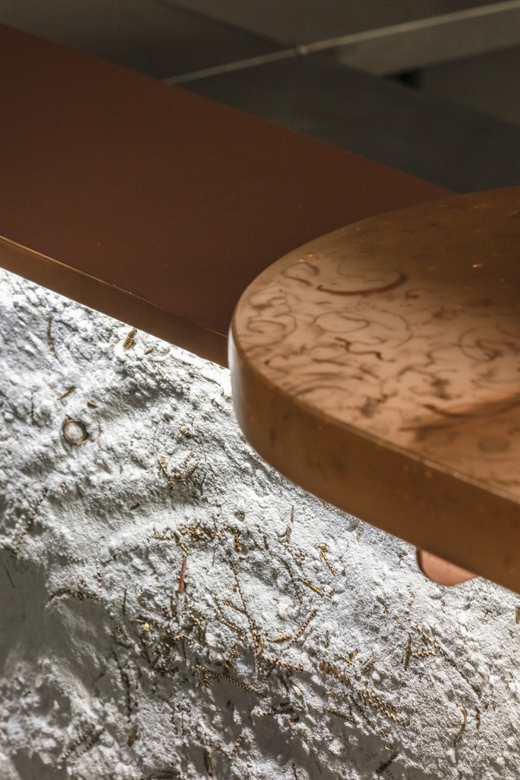 Moretti Gin Bar by Grizzo Studio + Rocío Martínez Serra. Photograph by Federico Kulekdjian.