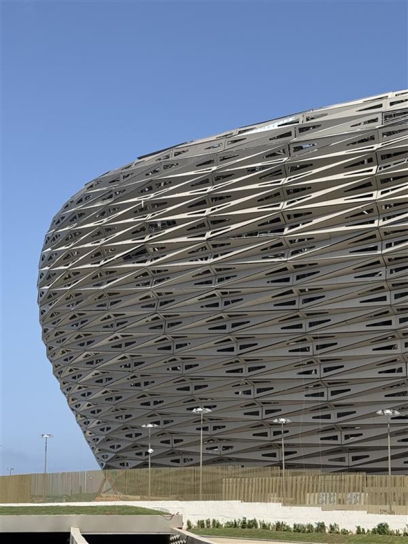 Prince Moulay Abdellah Stadium by Populous. Photograph courtesy by Populous.