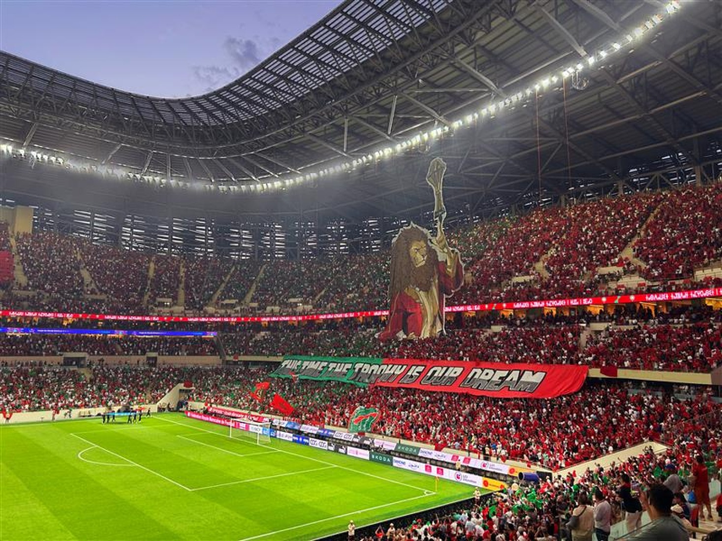 Prince Moulay Abdellah Stadium by Populous. Photograph courtesy by Populous.