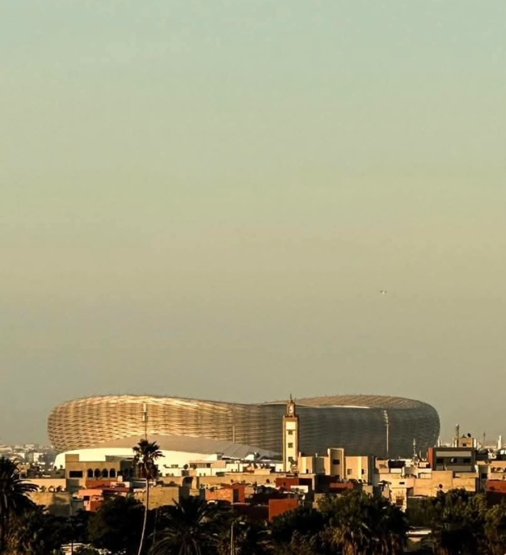 Prince Moulay Abdellah Stadium by Populous. Photograph courtesy by Populous.