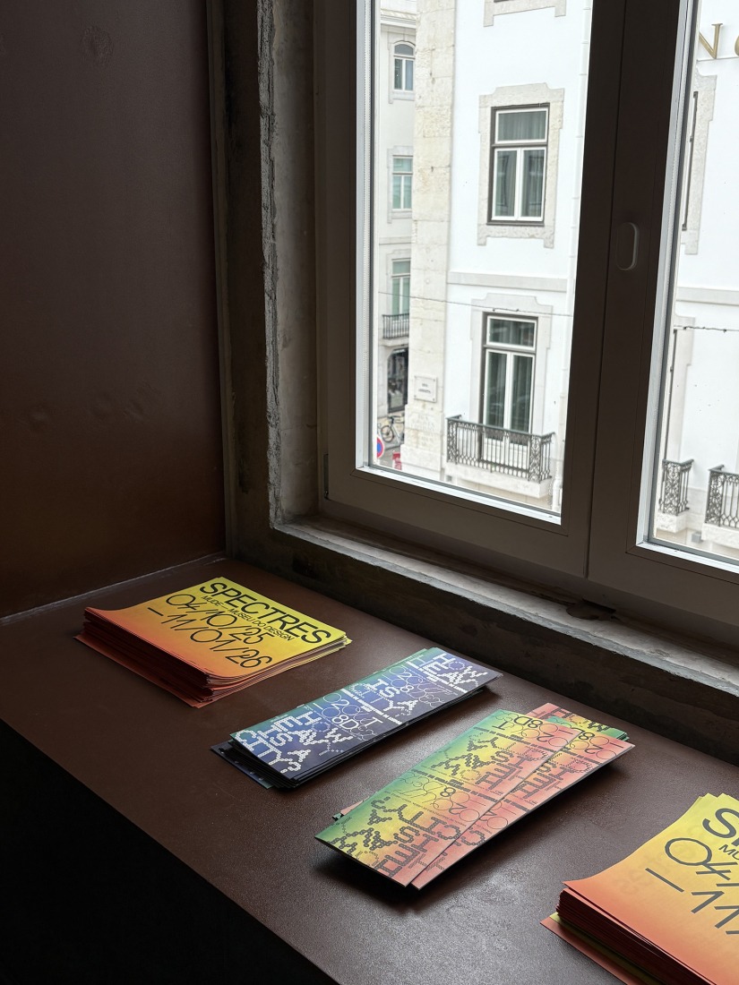 Exhibition SPECTRES. Lisbon Architecture Triennale. Photograph by Agustina Berta.