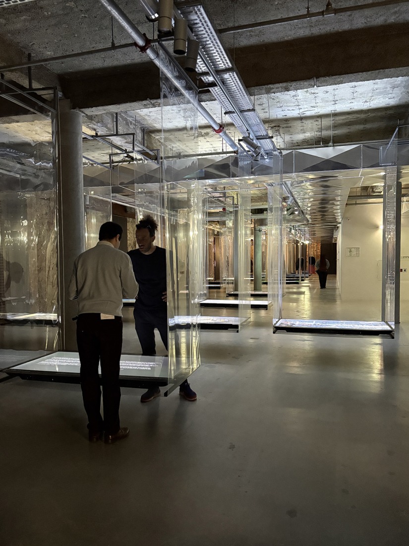 Exhibition SPECTRES. Lisbon Architecture Triennale. Photograph by Agustina Berta.