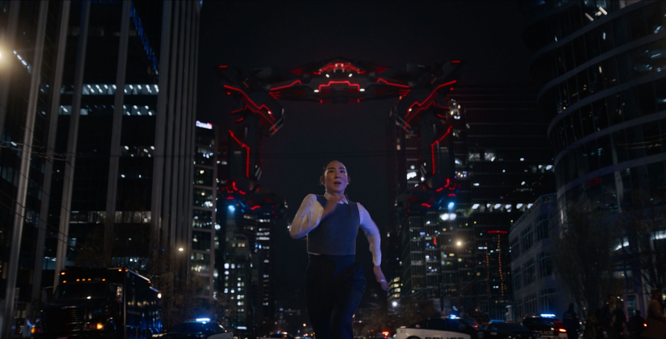 Tron: Ares, 2025 by Joachim Rønning. Image courtesy of 2025 Disney Enterprises, Inc. 