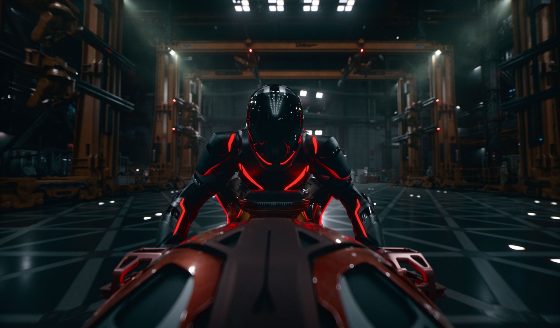 Tron: Ares, 2025 by Joachim Rønning. Image courtesy of 2025 Disney Enterprises, Inc. 