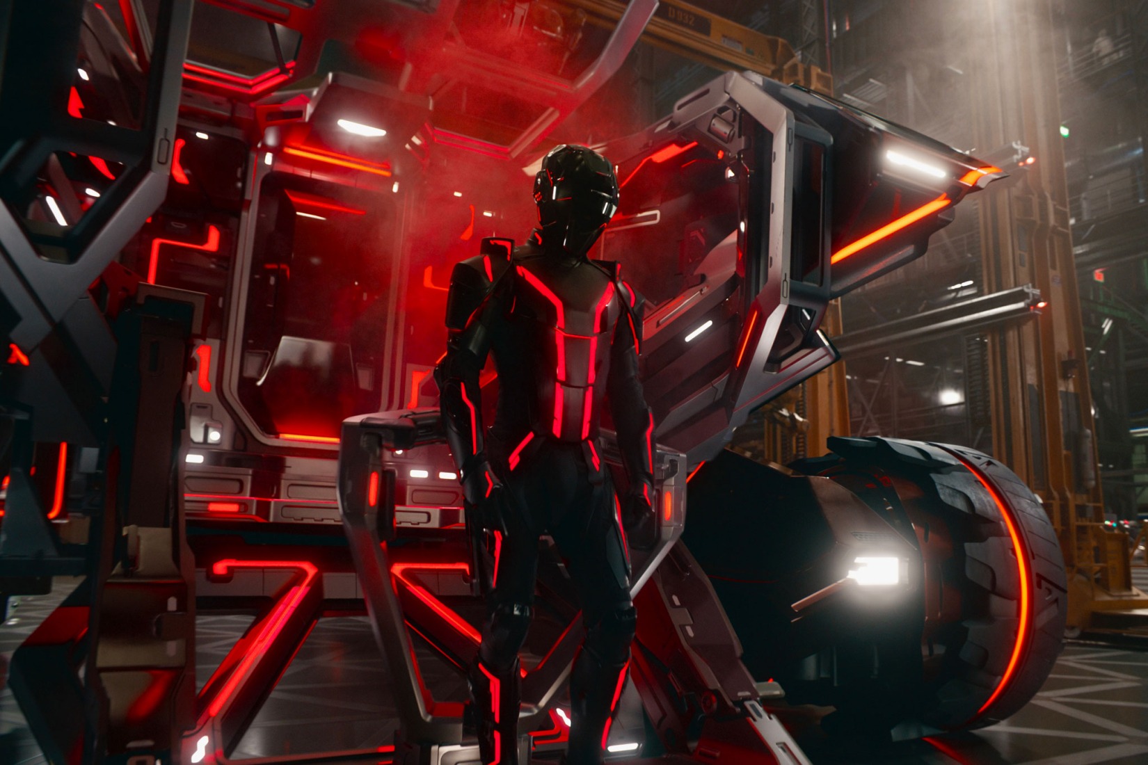 Tron: Ares, 2025 by Joachim Rønning. Image courtesy of 2025 Disney Enterprises, Inc. 
