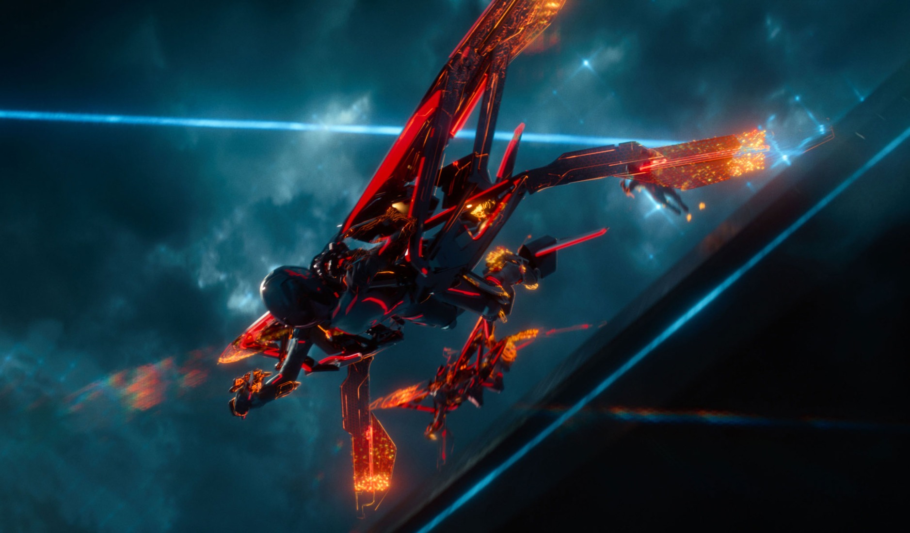 Tron: Ares, 2025 by Joachim Rønning. Image courtesy of 2025 Disney Enterprises, Inc. 