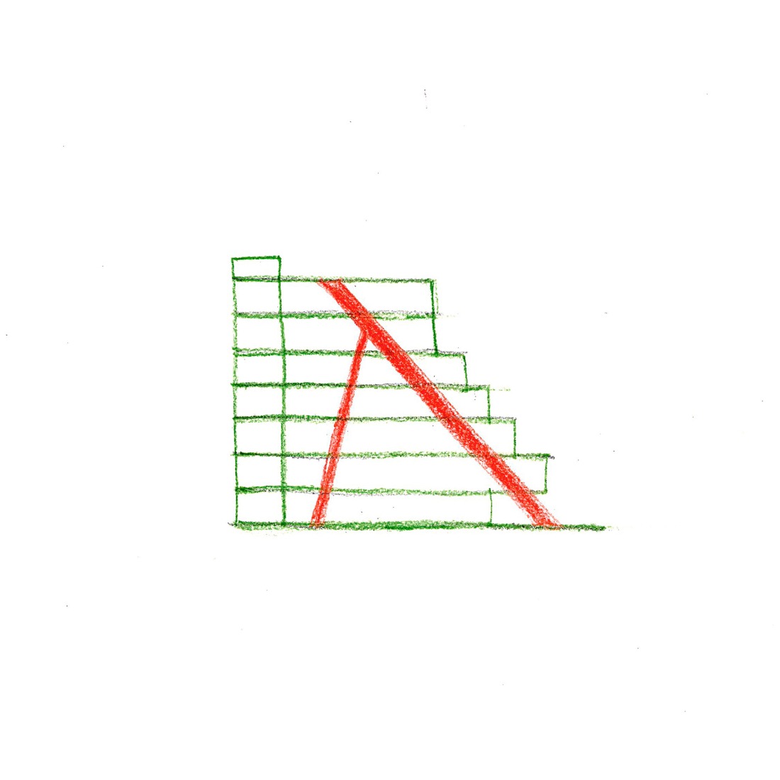 Croquis. Llull 122 por BAAS arquitectura.