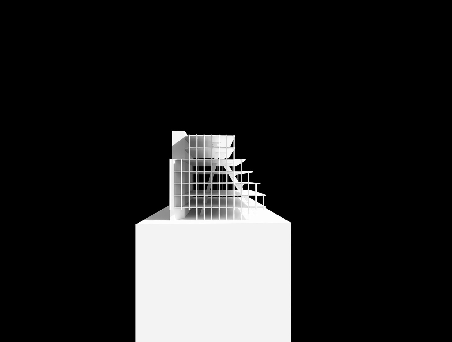 Maqueta. Llull 122 por BAAS arquitectura.