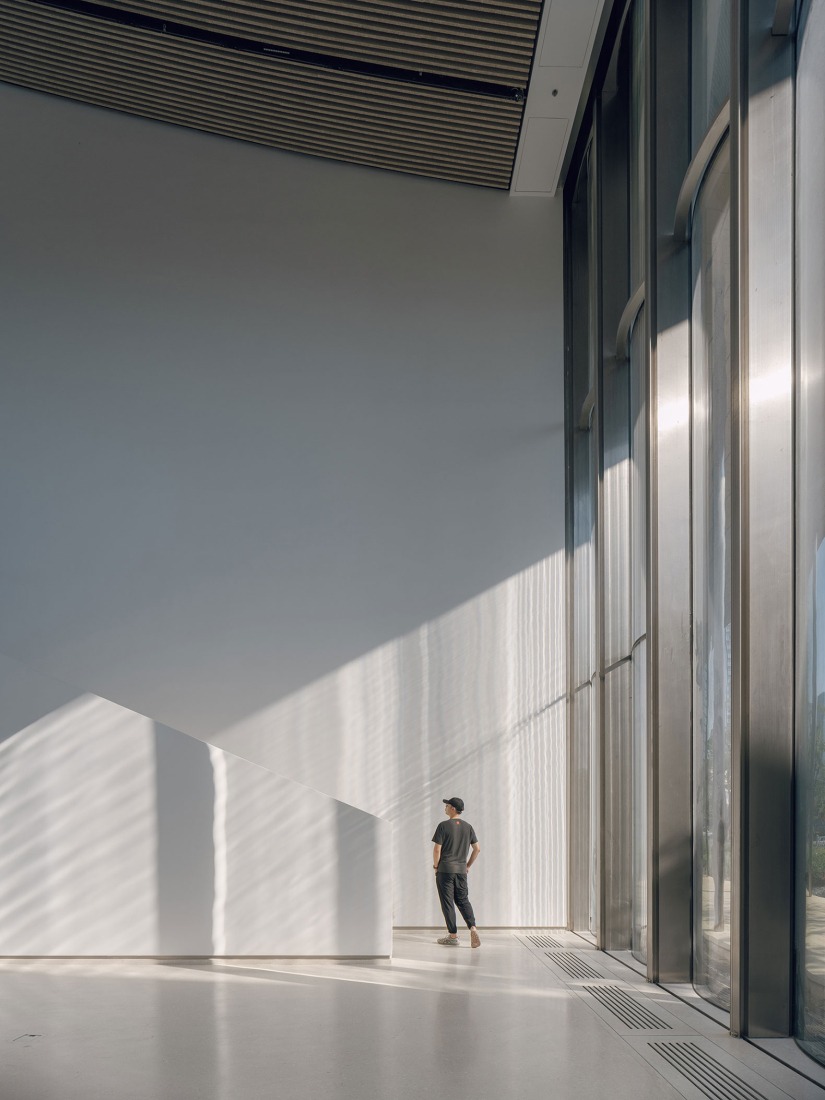 Suzhou Museum of Contemporary Art by BIG. Photograph by Ye Jianyuan. 