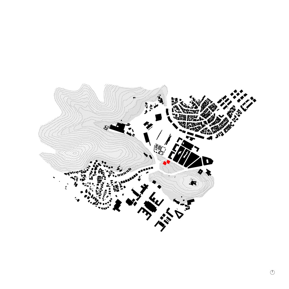Sustainability and spatial quality. 72 Social Housing in Castelldefels by Carles Enrich Studio. Site plan.