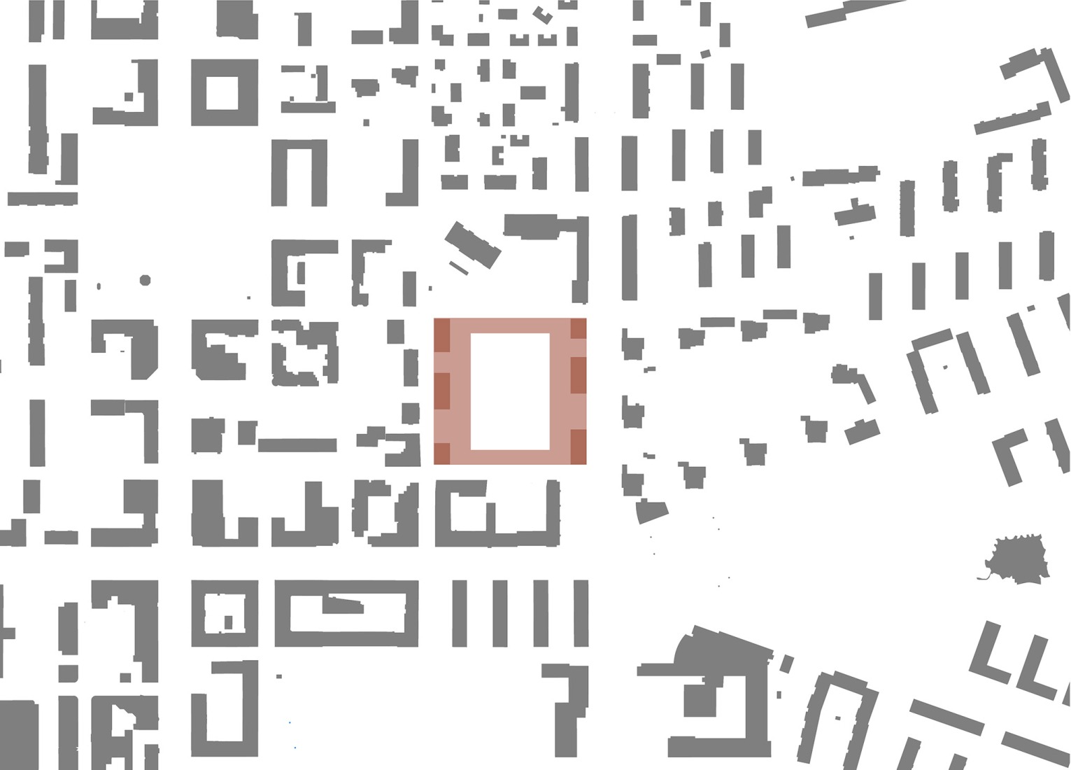 Plano de situación. Estadio Tammela por JKMM Architects.