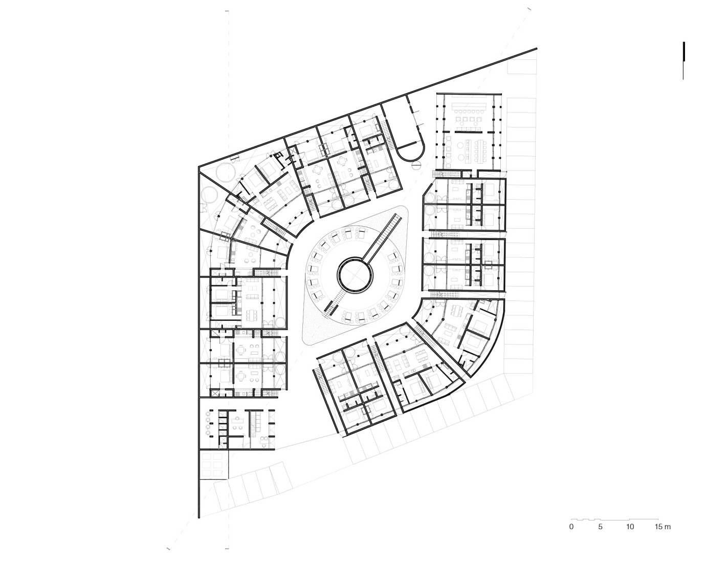 Plano de planta baja. Babel por V Taller. 