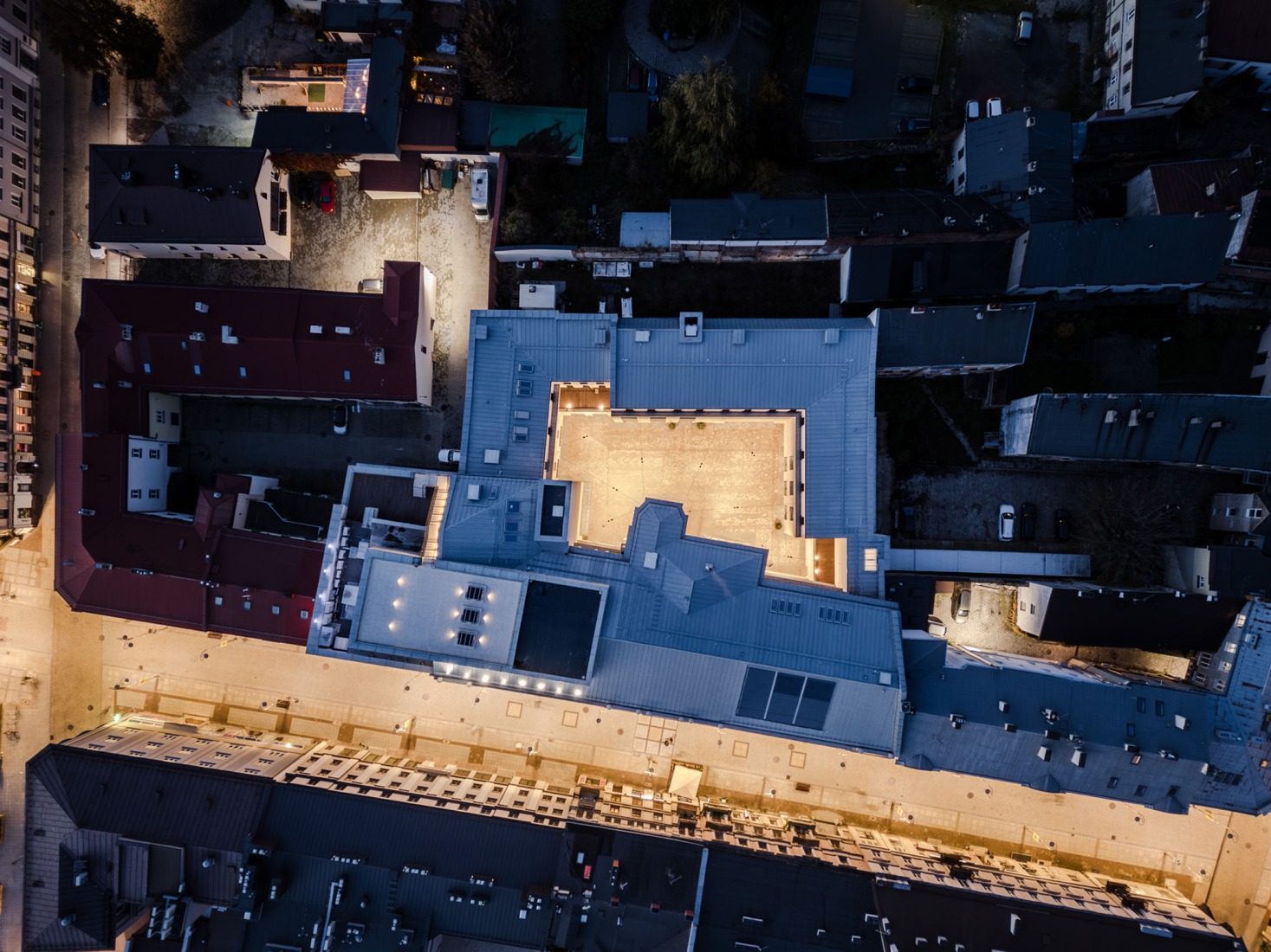 Żeromski Theatre in Kielce by WXCA. Photograph by Adam Grzesik.