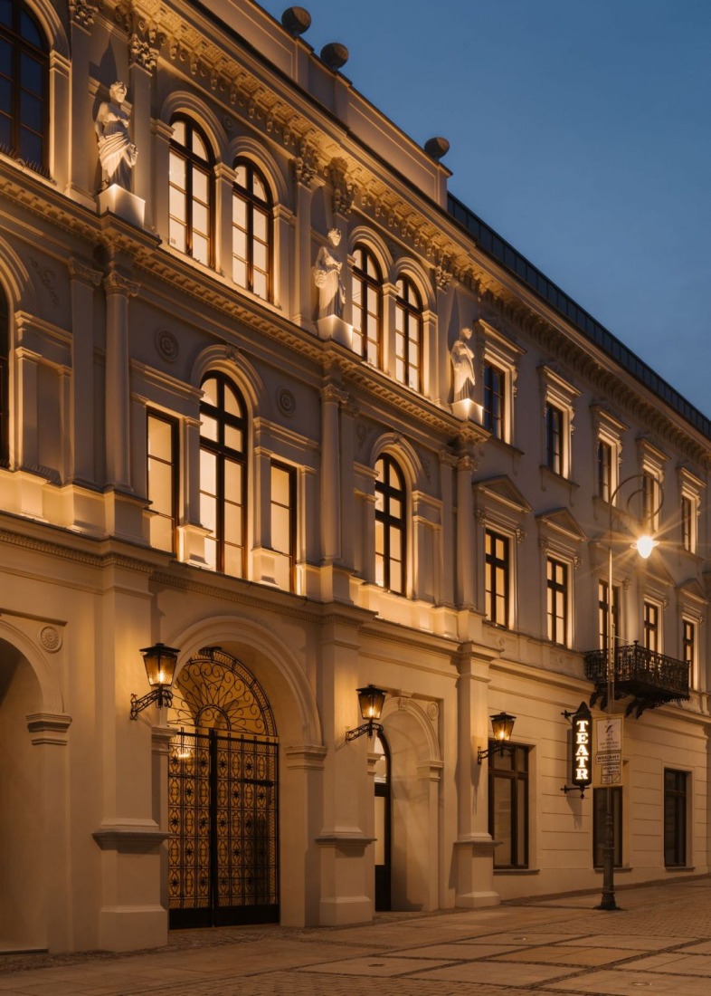Żeromski Theatre in Kielce by WXCA. Photograph courtesy by Żeromski Theatre.