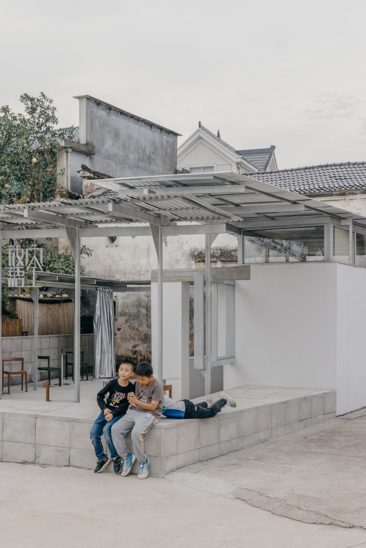 Visitor centre - Longyou / tourist centre by Atelier tao+c. Photograph by Wen Studio.