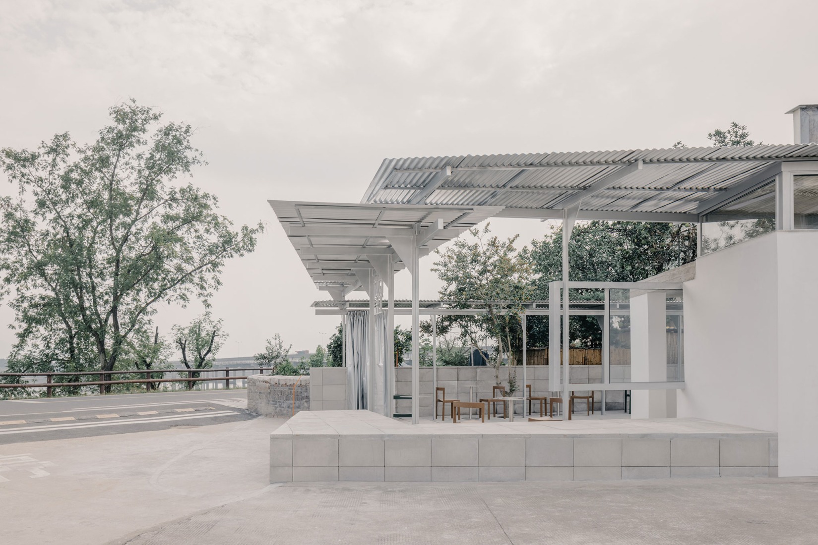 Visitor centre - Longyou / tourist centre by Atelier tao+c. Photograph by Wen Studio.