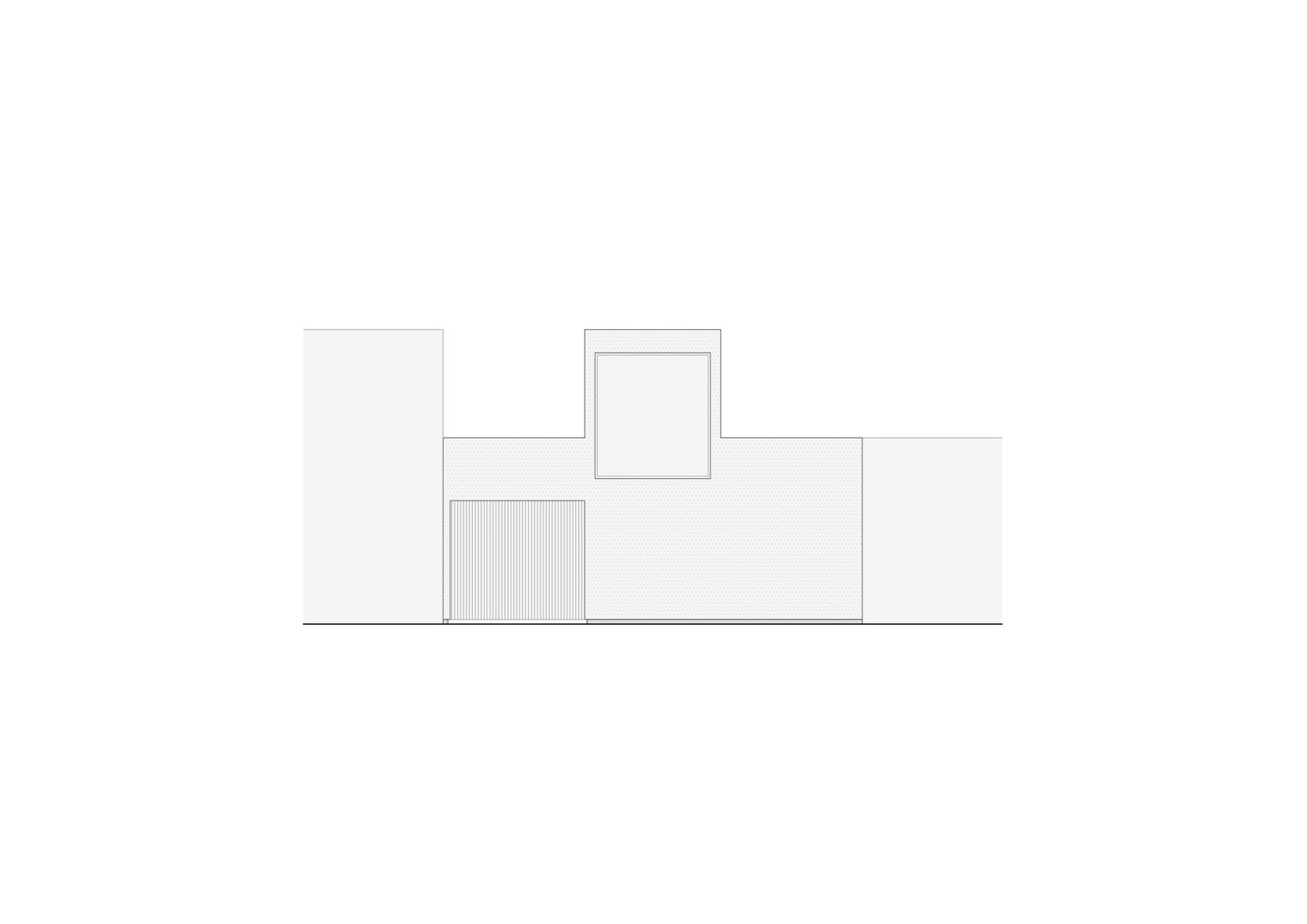 Elevation. Balparda Clinics by BBOA.