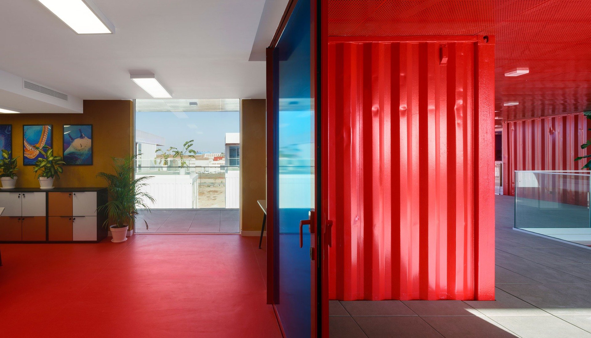 Zona base - Incubazul by Carquero Arquitectura. Photograph by Jesús Granada. 