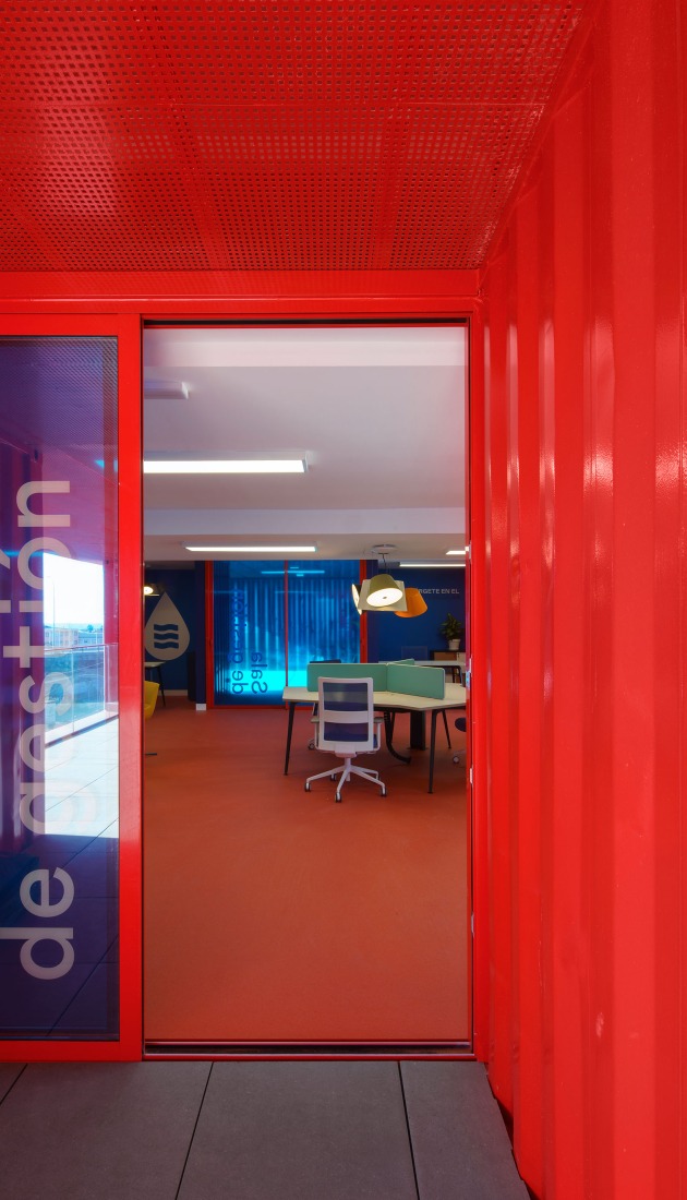 Zona base - Incubazul by Carquero Arquitectura. Photograph by Jesús Granada. 