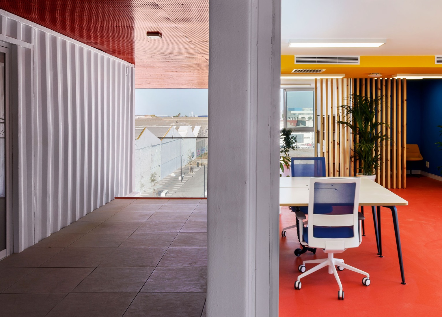 Zona base - Incubazul by Carquero Arquitectura. Photograph by Jesús Granada. 