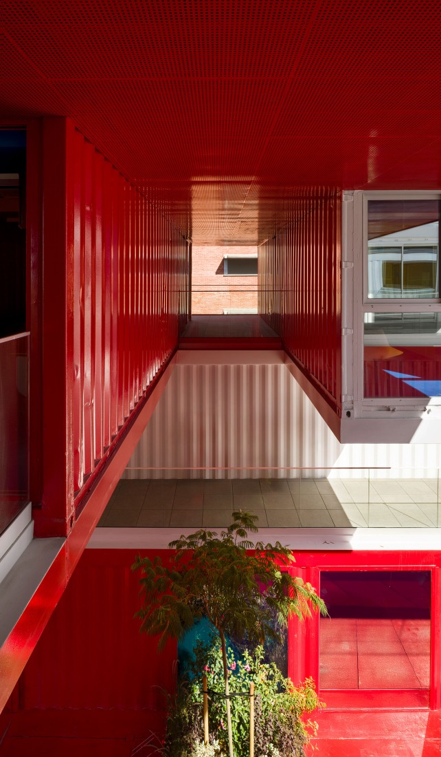 Zona base - Incubazul by Carquero Arquitectura. Photograph by Jesús Granada. 