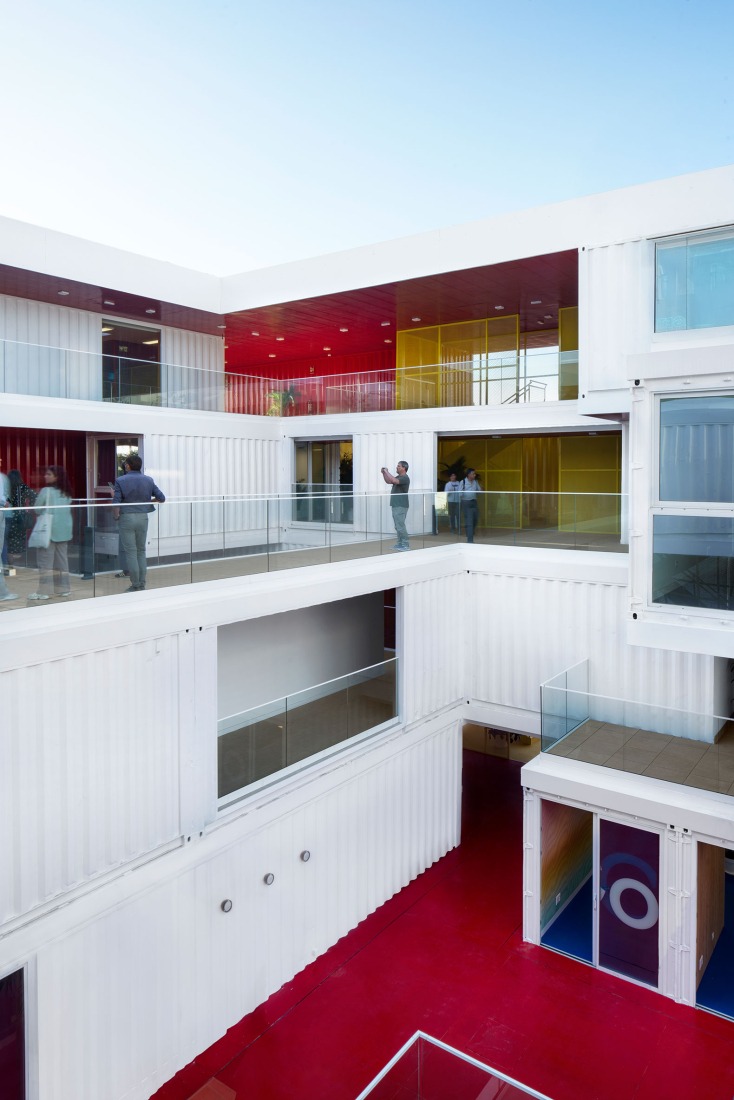 Zona base - Incubazul by Carquero Arquitectura. Photograph by Jesús Granada. 