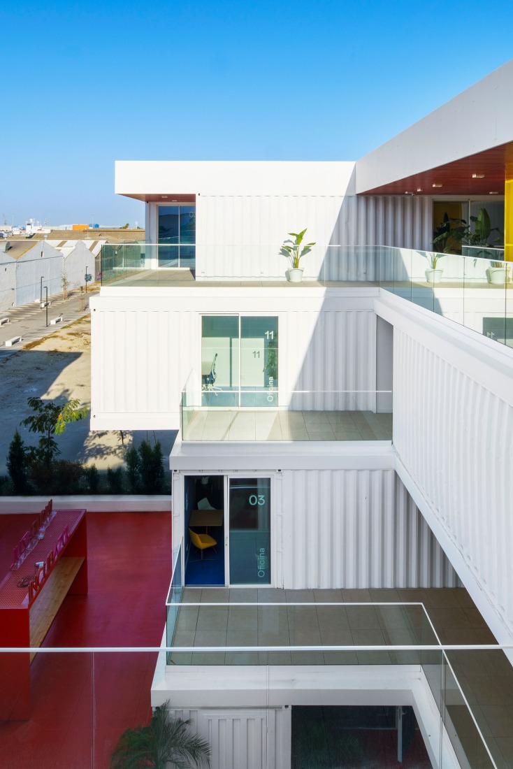 Zona base - Incubazul by Carquero Arquitectura. Photograph by Jesús Granada. 