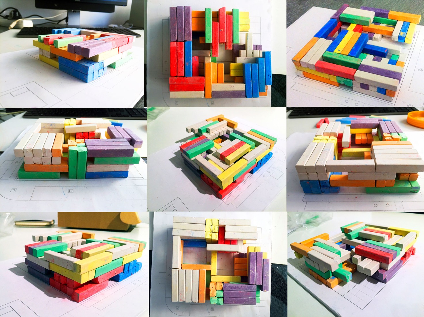 Model. Zona base - Incubazul by Carquero Arquitectura.