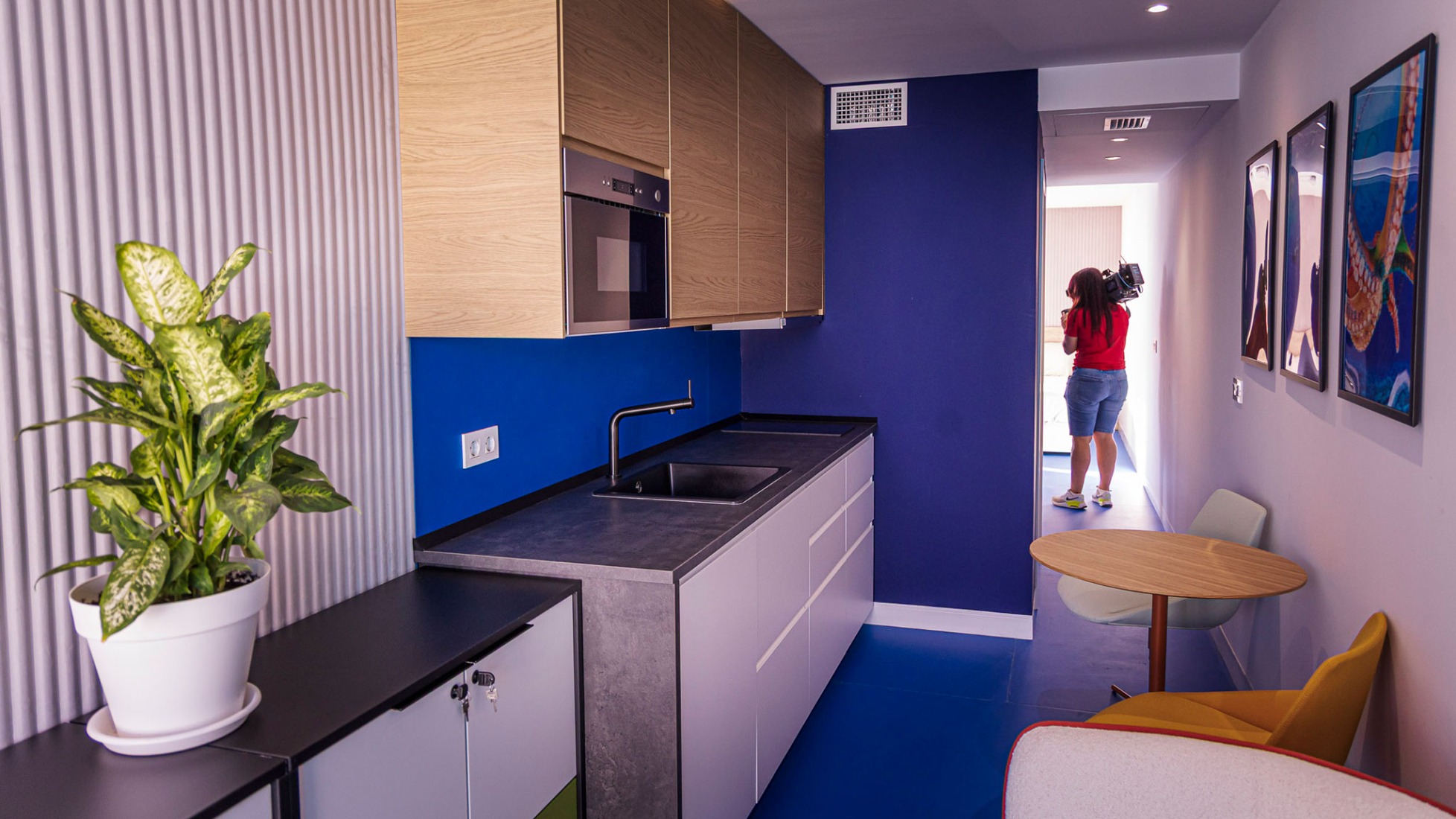 Rendering. Zona base - Incubazul by Carquero Arquitectura.