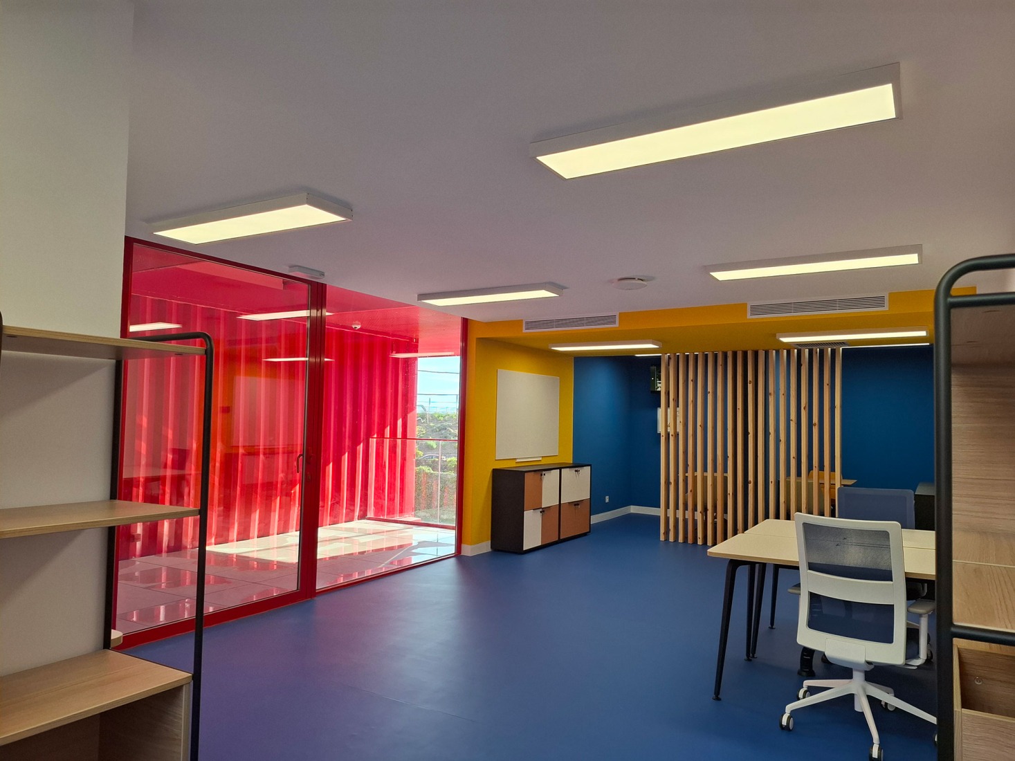 Rendering. Zona base - Incubazul by Carquero Arquitectura.