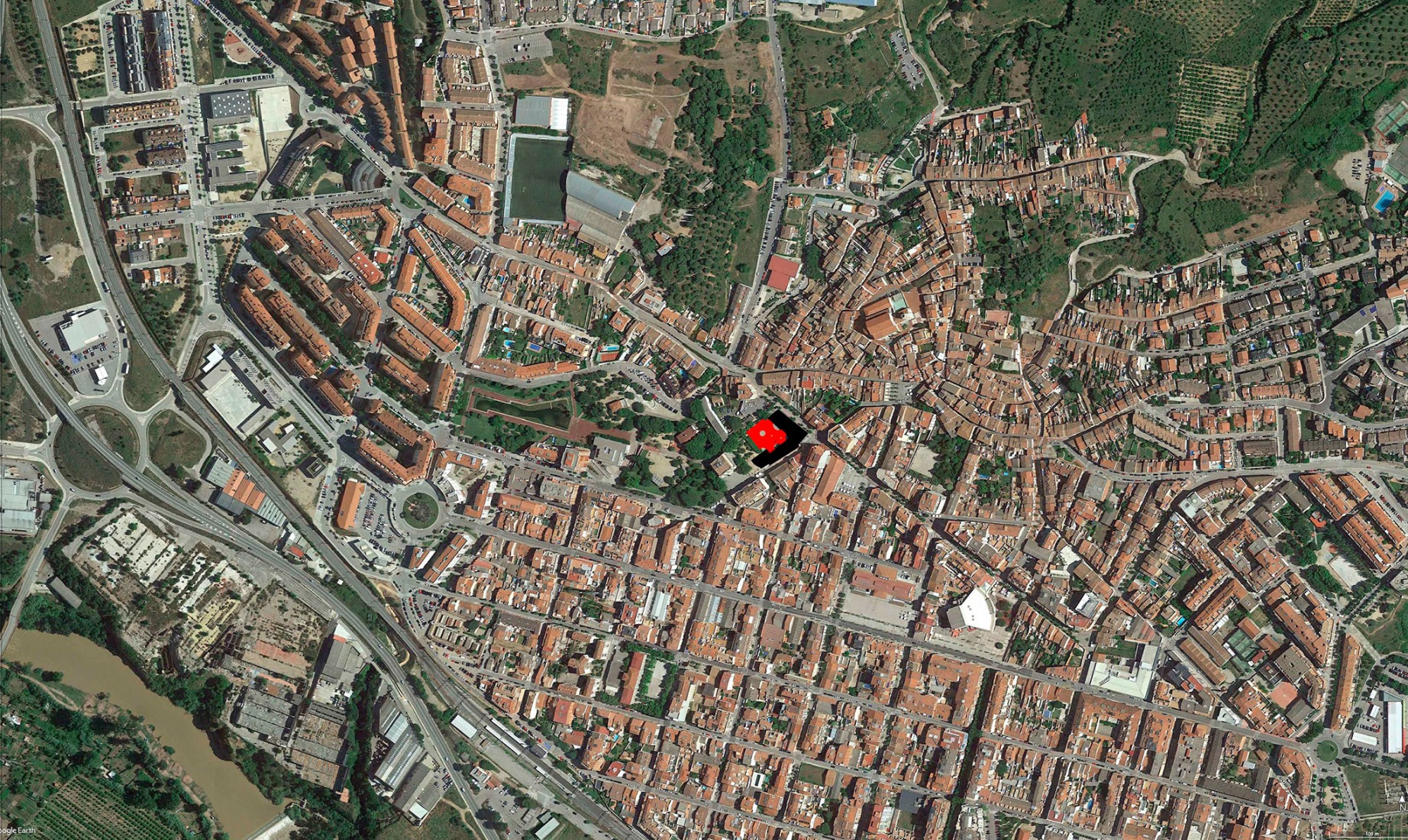 Ampliación de la biblioteca Santa Oliva por Coll-Leclerc. Fotografía por José Hevia. 