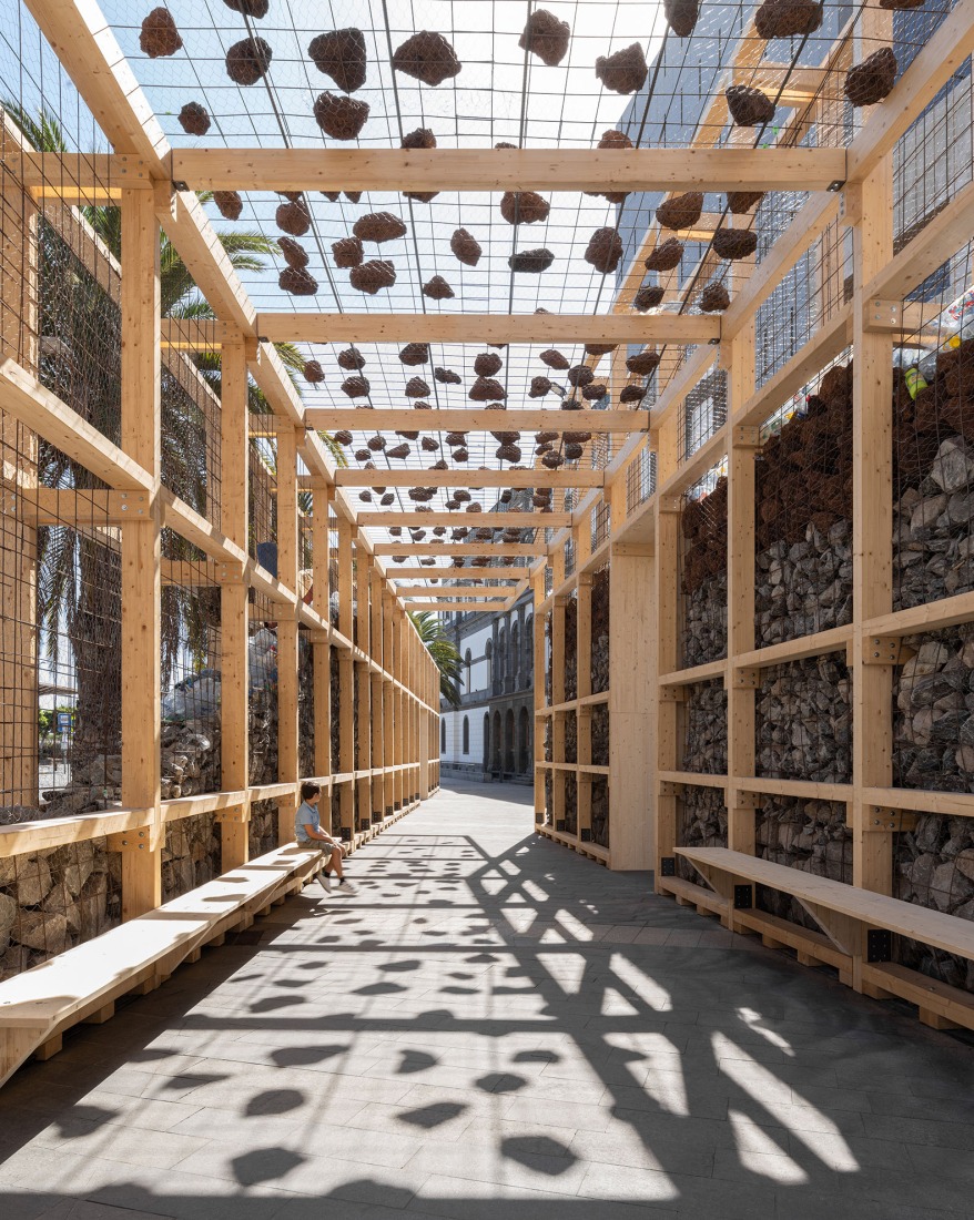 Pabellón De Roca Madre TAC! 2025 por Estudio Latente. Fotografía por María Rodríguez Cadenas.