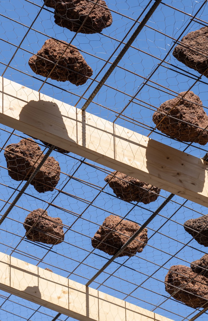 Pabellón De Roca Madre TAC! 2025 por Estudio Latente. Fotografía por María Rodríguez Cadenas.