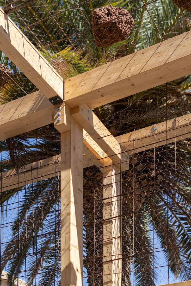 Pabellón De Roca Madre TAC! 2025 por Estudio Latente. Fotografía por María Rodríguez Cadenas.