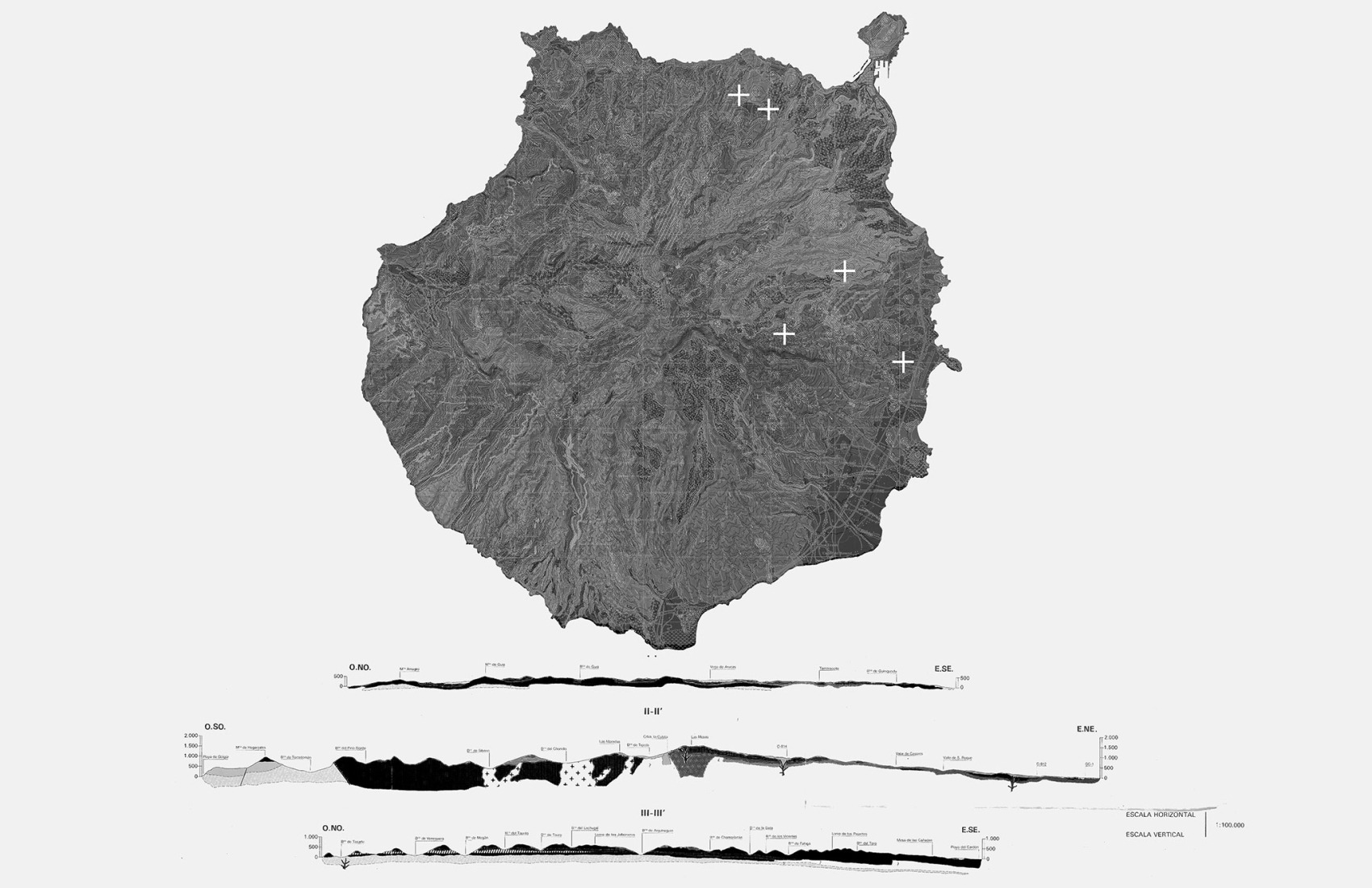Plano de territorio.  Pabellón De Roca Madre TAC! 2025 por Estudio Latente.