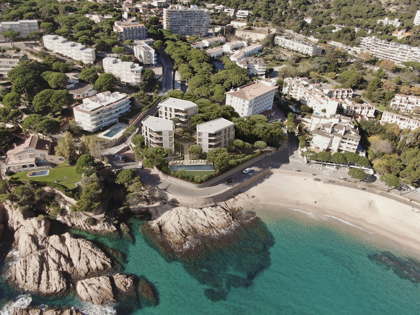 «SA Caleta» por FGA Arquitectes, Jaime Prous Architects y Pineda Monedero. Fotografía por Adrià Goula.  