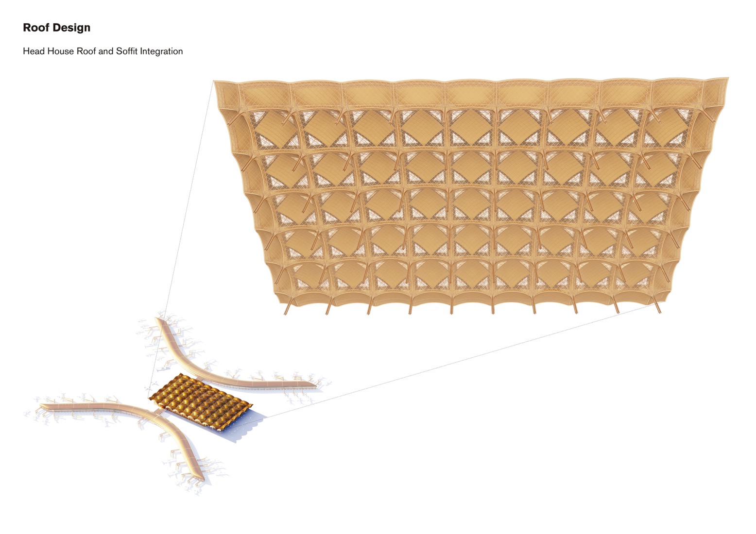 Detalles. Aeropuerto Internacional Techo por Foster + Partners.