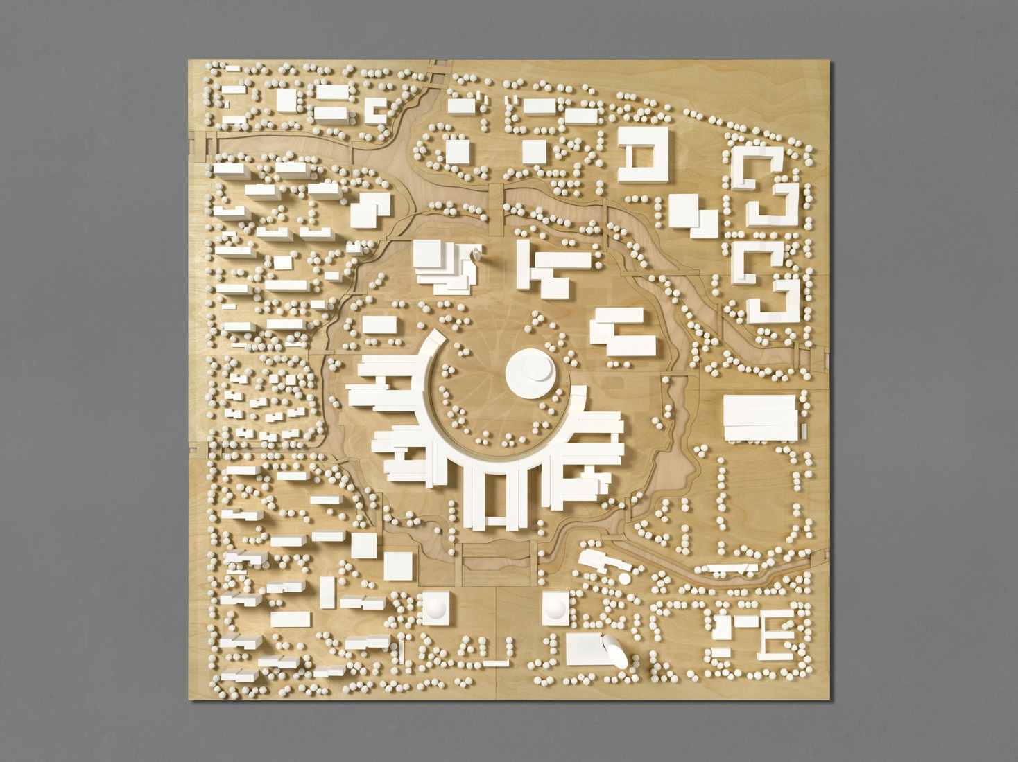 Presentation model. Westlake University by HENN. 