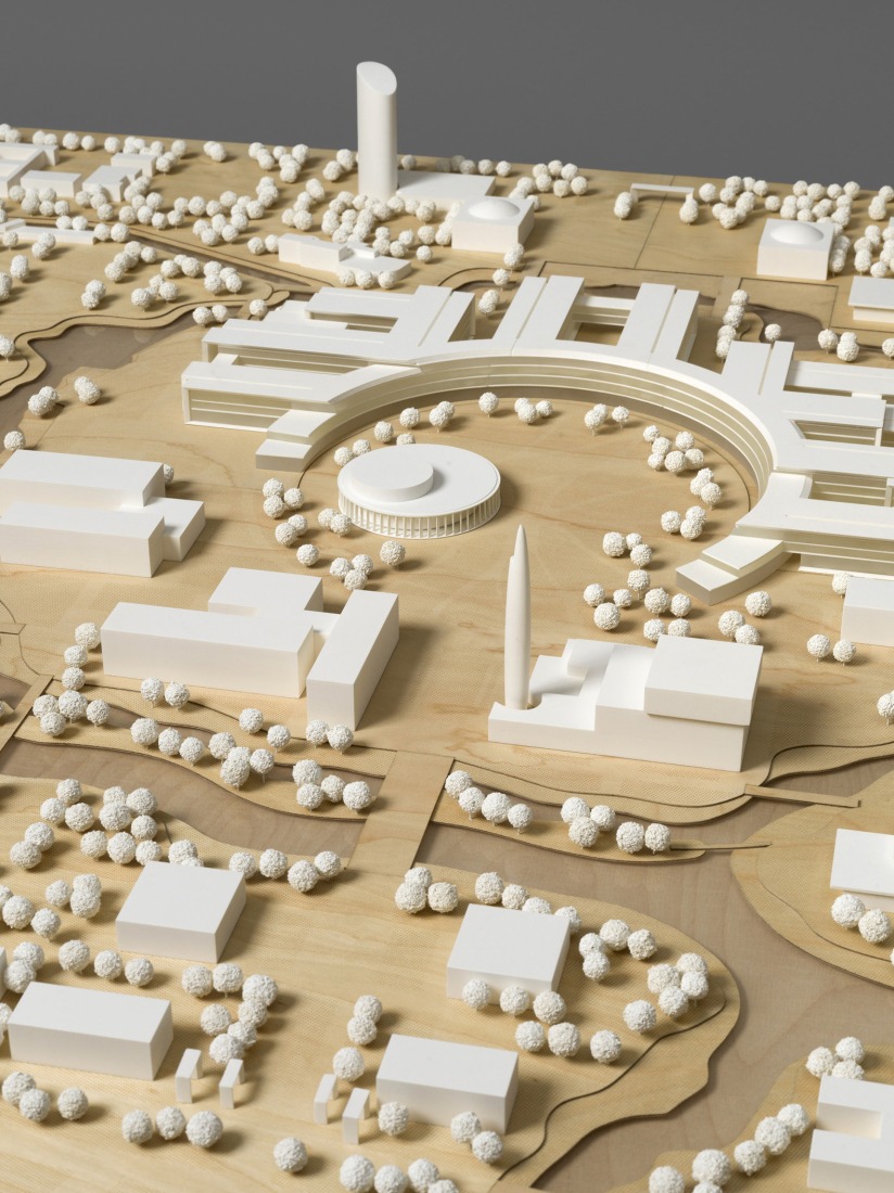 Presentation model. Westlake University by HENN. 